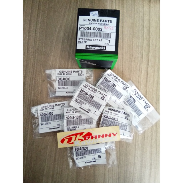 Komstir set kawasaki athlete 125 Komstir Ax125
