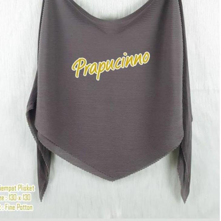 ➤ HIJAB SEGI EMPAT PLISKET JUMBO 130x130 TERHITS JAMAN NOW (BISA ) ●