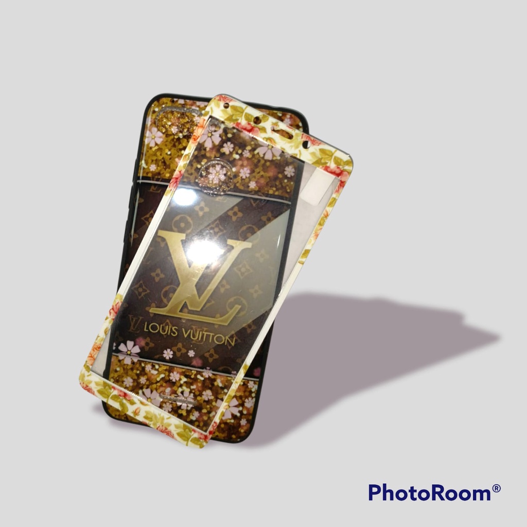CASE HANDPHONE MURAH ULTRAVIOLET TYPE REDMI 16 +TEMPERED GLASS MOTIF BRAND REALPICT