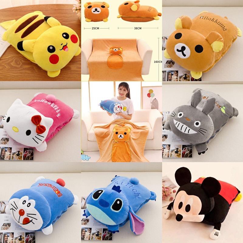 Bantal Selimut Boneka Karakter Anak Balmut Karakter Buah 3in1 lembut Balmut lucu Import Murah