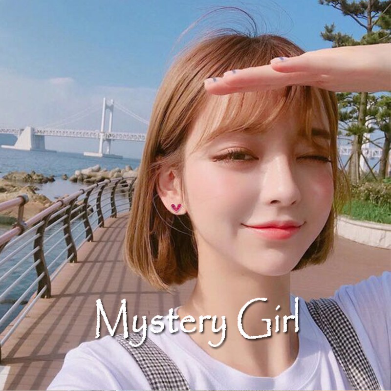 Mysterygirl - 7 Pasang Set Anting Earrings Tusuk Simple Kreatif Gaya Korea untuk Wanita Stud Fashion Korea Aksesoris Murah COD