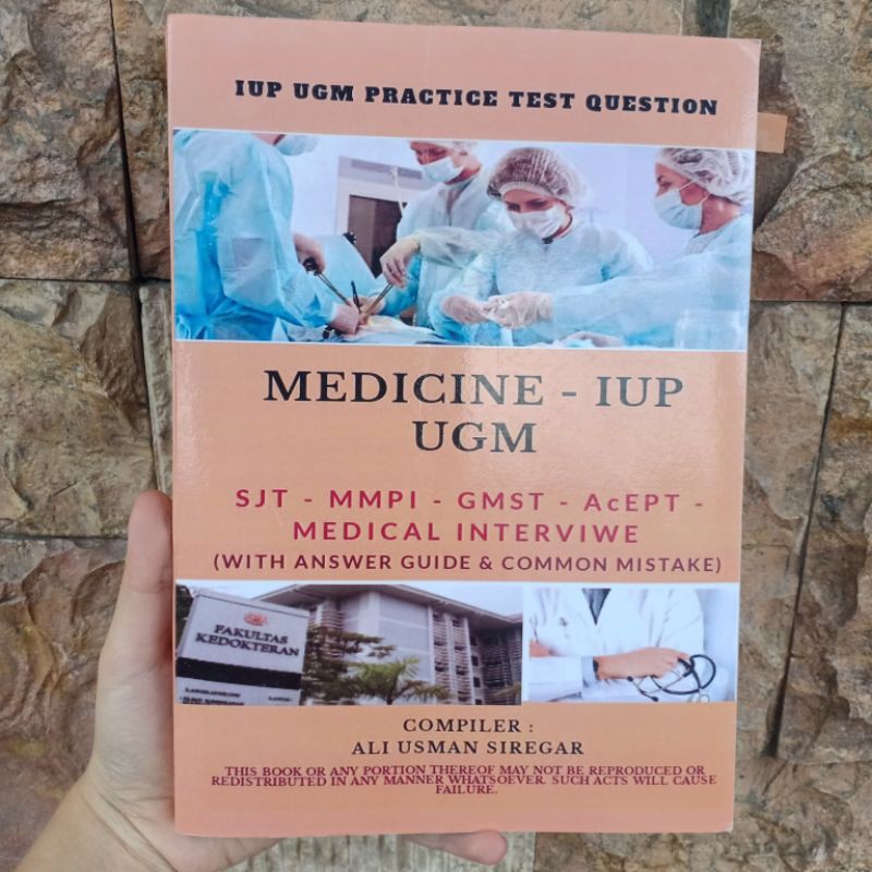 Soal Latihan IUP UGM Medicine/Kedokteran Ali Usman Siregar