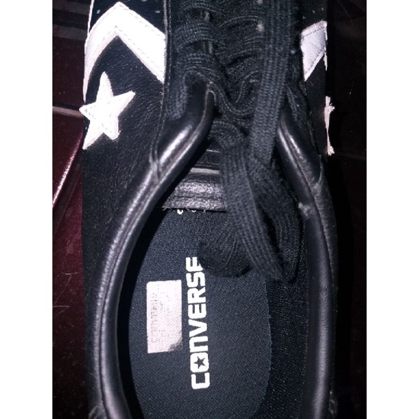 Converse Breakpoint Ox Black Leather Original Second Size 45