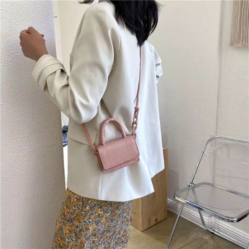 Tas Selempang Wanita Croco MINNY