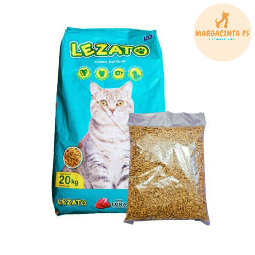 Makanan Kucing Kering Dry Food Lezato Tuna 1KG