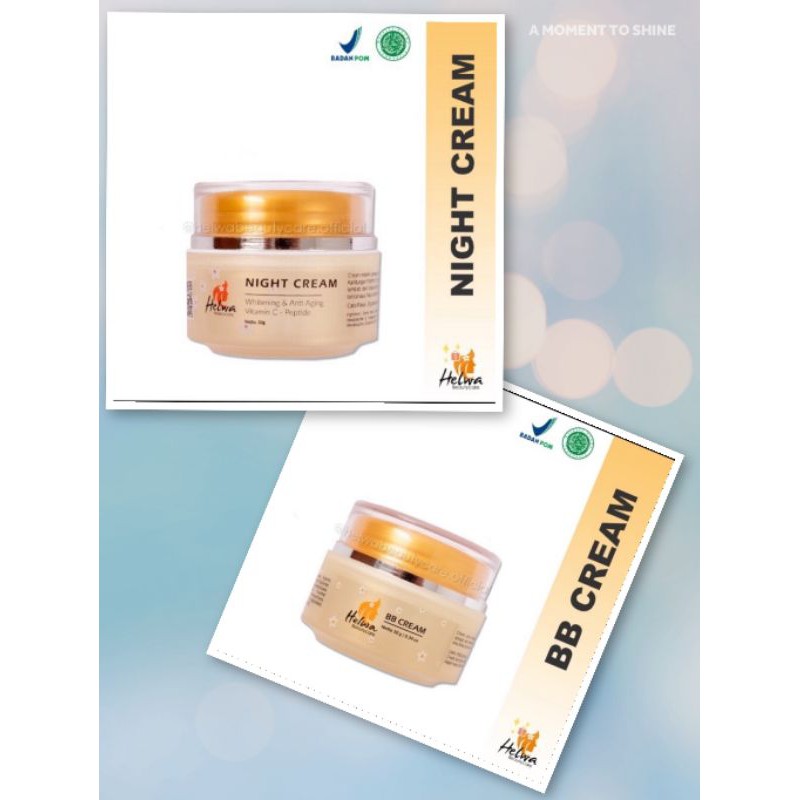 HELWA BB CREAM + NIGHT CREAM