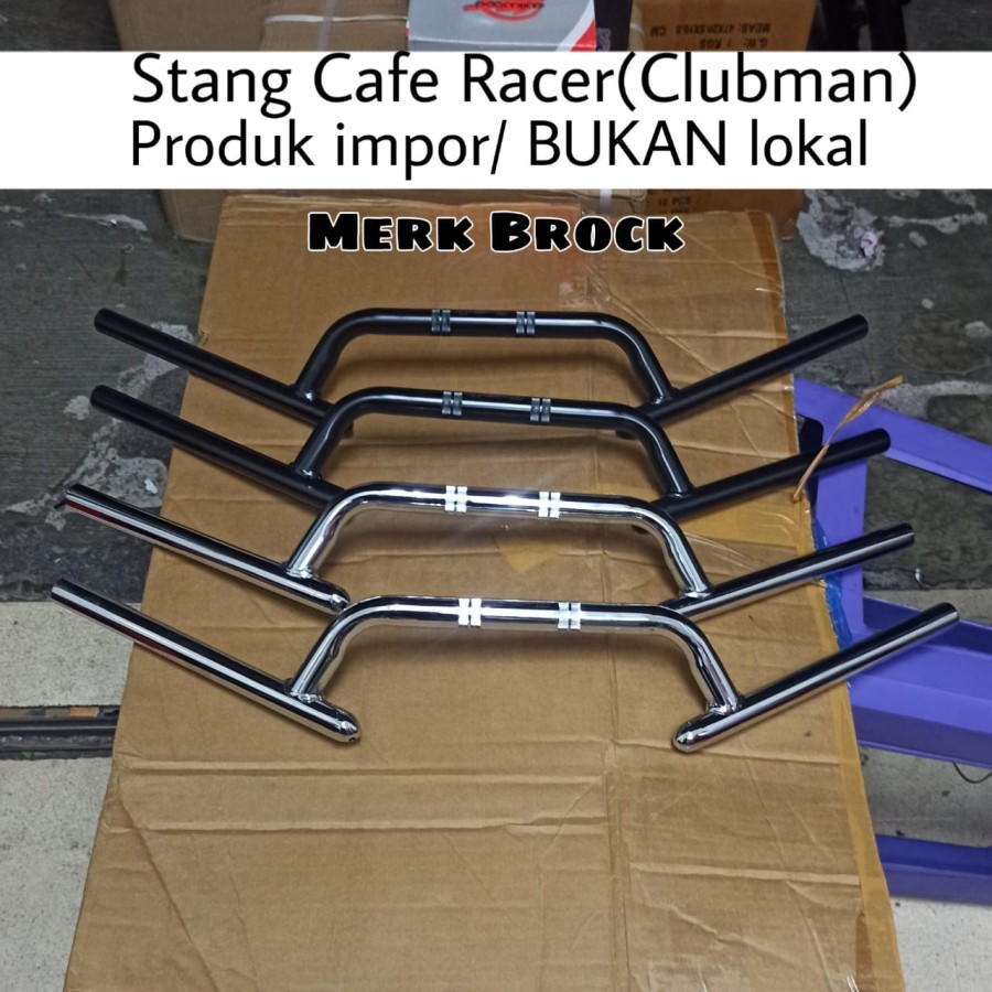 STANG CAFERACER CLUBMAN MOTOR CUSTOM MODEL SPORT NUNDUK W175 VIXION XABRE XSR PNP