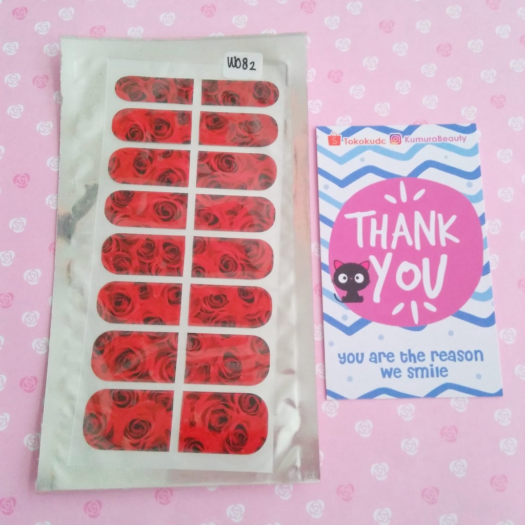 PART2 NAIL ART 3D NAIL ART STICKER DIVA MINX &amp; NAIL COVER KUKU