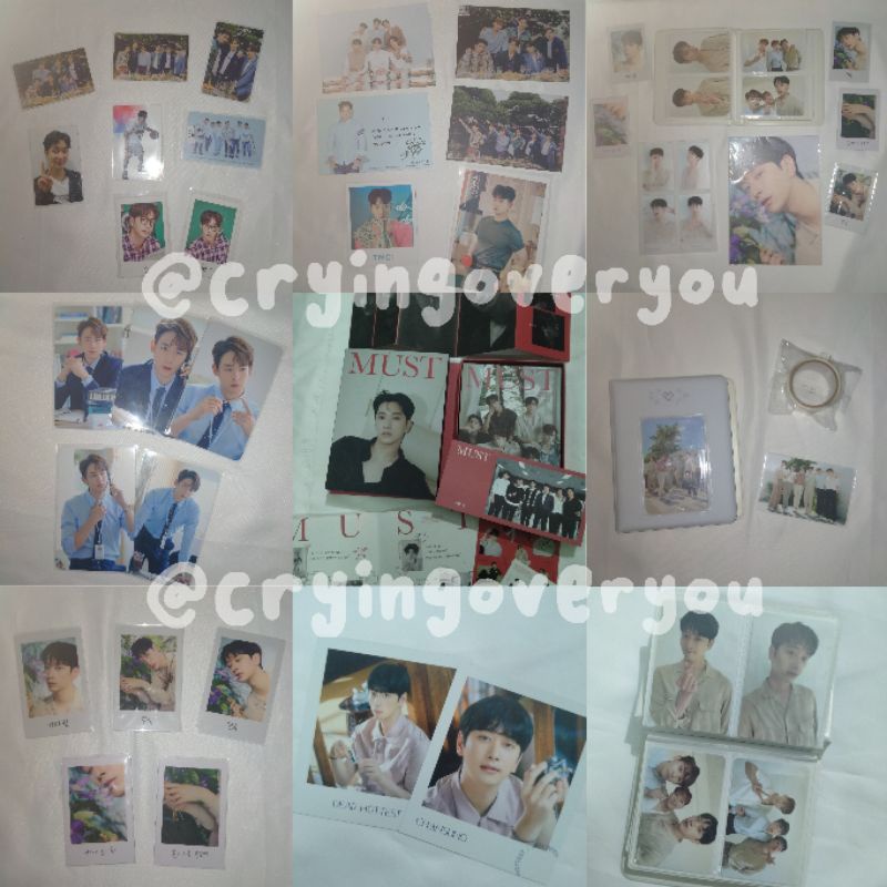 pc, postcard & album 2pm chansung nichkhun [ read description pls ]