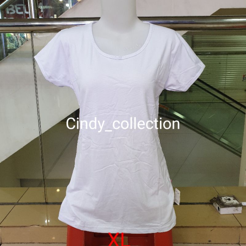 MANSET PREMIUM LENGAN PENDEK MANSET PUTIH MANSET HITAM KAOS DALAMAN INNER CEWEK KAOS WANITA PUTIH-5