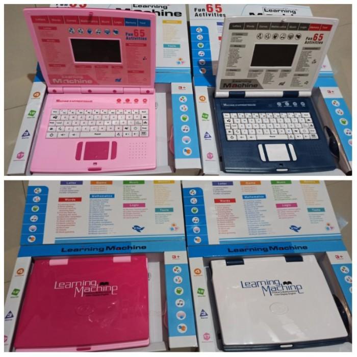 

mainan alat bantu belajar learning machine notebook laptop anak