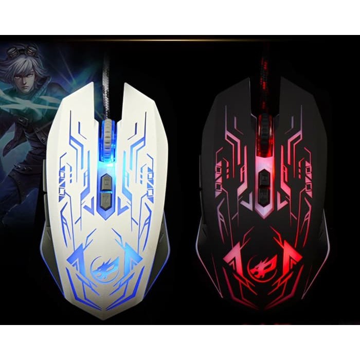 MOUSE GAMING MACRO WARWOLF Q-8/GAMING MOUSE/MOUSE MACRO/MOUSE