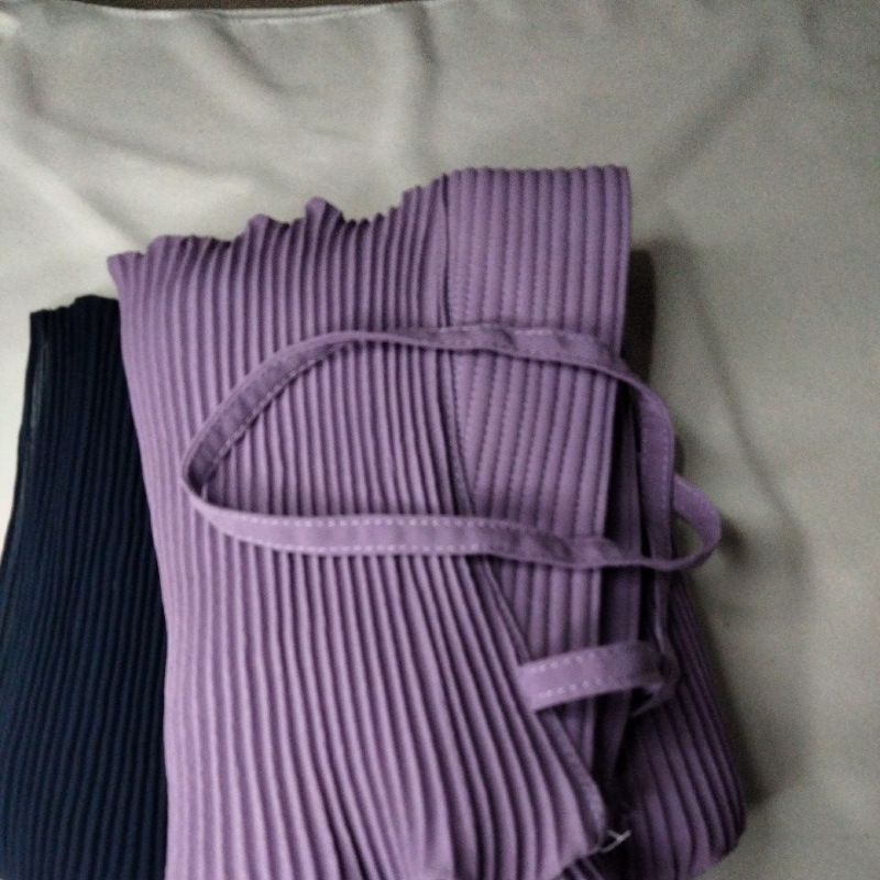 free scrinci hijab anak lucu banget / plisket pet 3-7 thn-Lilac