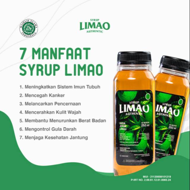 

Syrup Limao auntentic