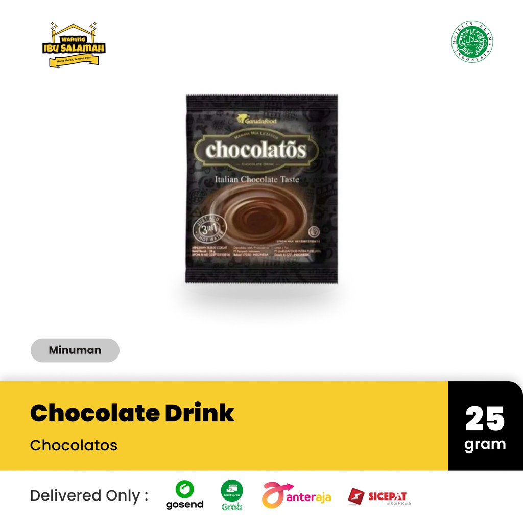 

Minuman Coklat Chocolatos Sachet - [1 pcs/pack]
