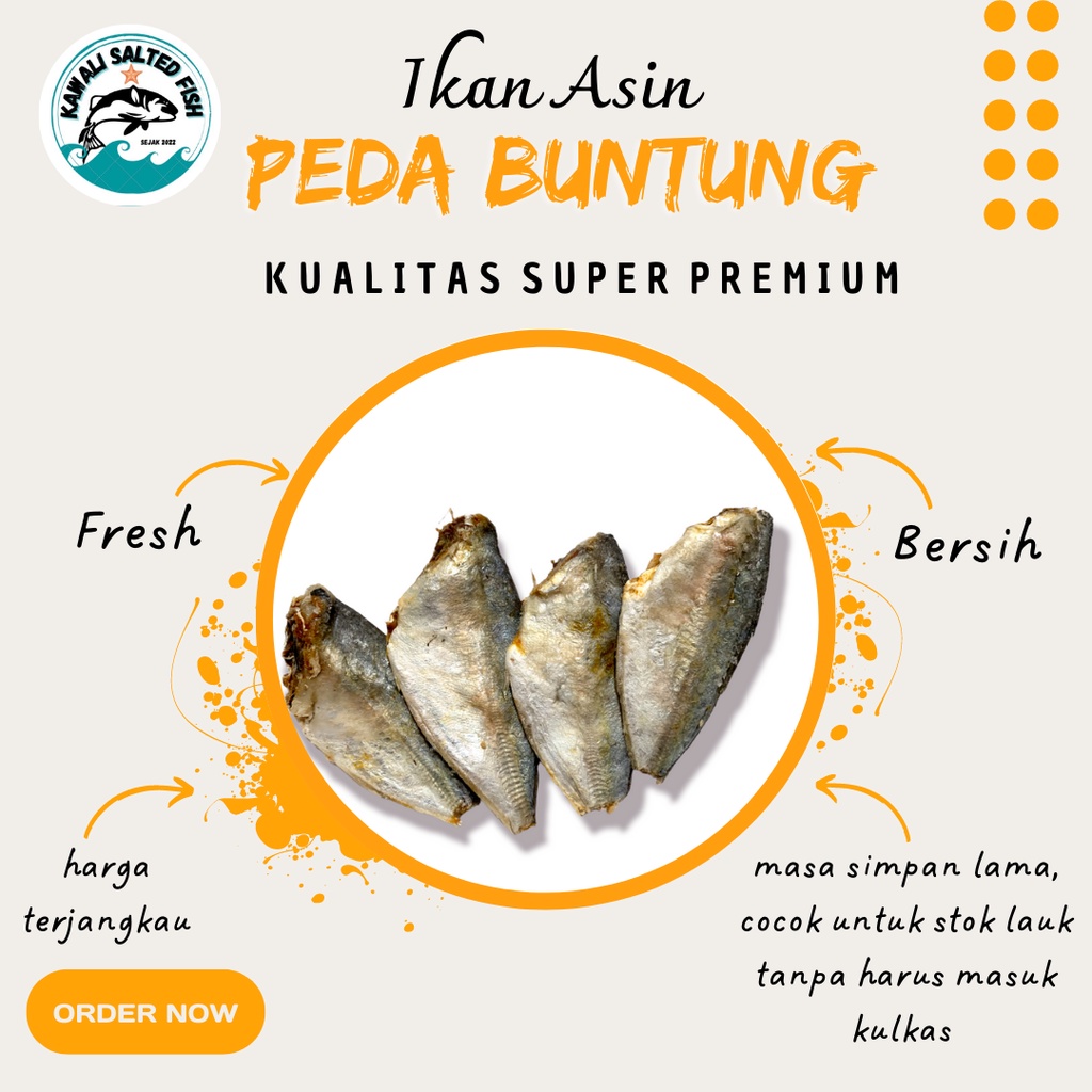 

IKAN ASIN PEDA BUNTUNG 500 GRAM