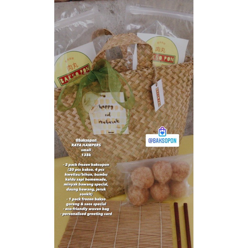 

Baksopon RAYA HAMPERS 2021 (Small size)