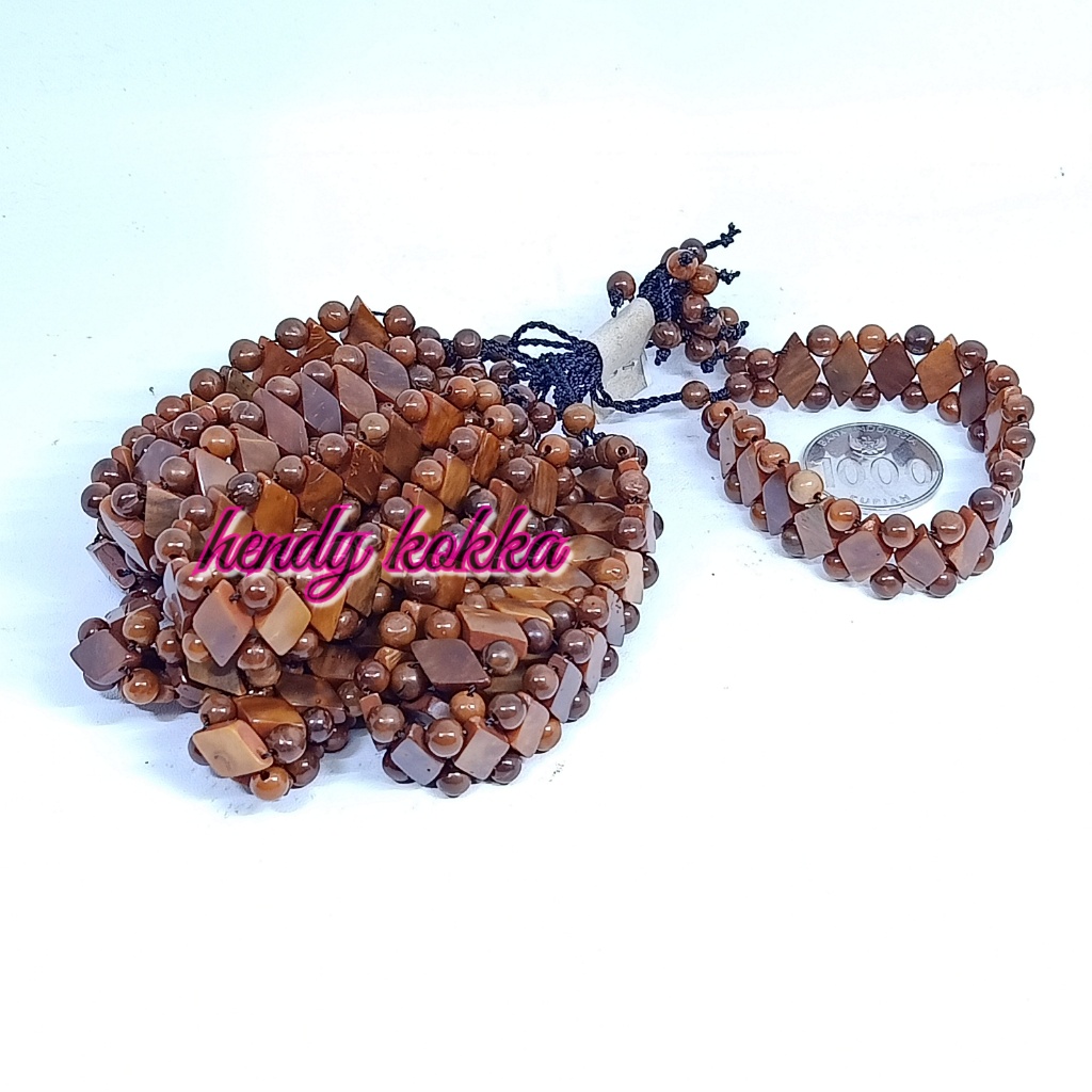 GROSIR 10PCS GELANG koka ASLI GETAS FULL ckt kaukah koka kokkah kauka kaokah kokah