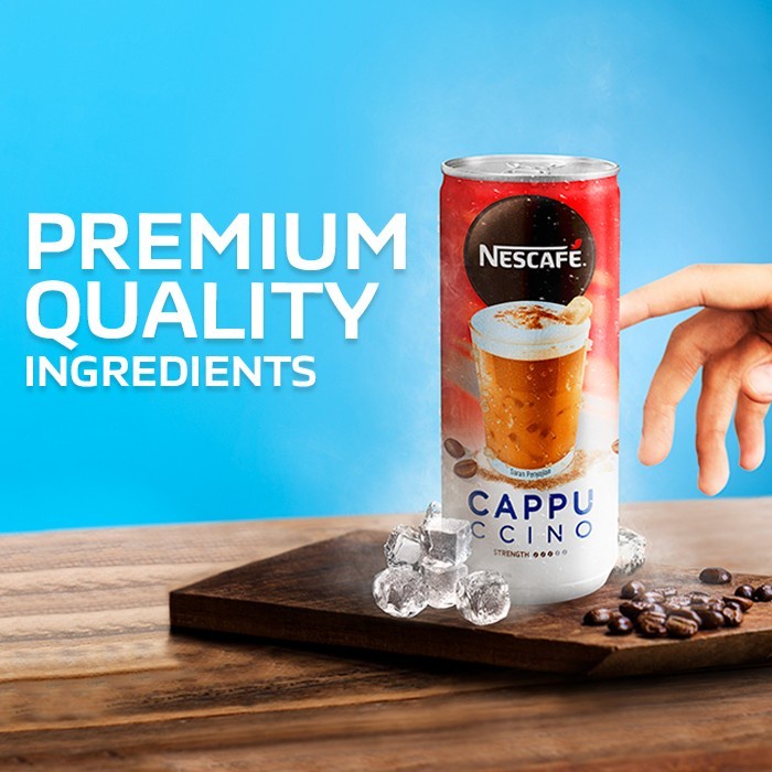 Kopi Nescafe Kaleng CAPPUCCINO Can 220 ml - ( HARGA 1 DUS ISI 24 )