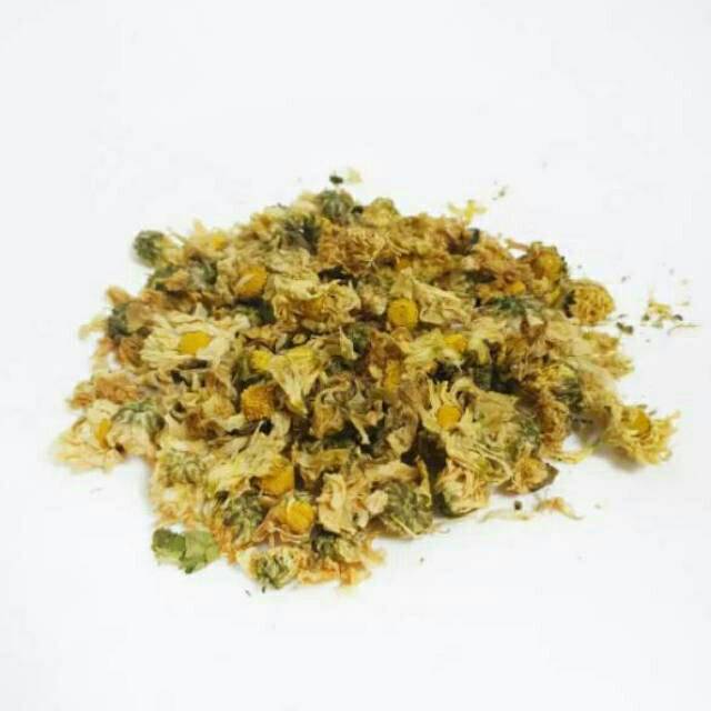

Teh Bunga Chrysanthemum Krisan Kek Hua Premium Chrysant Kering 50gram