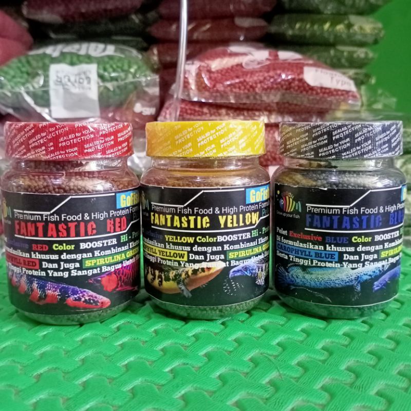 MAKANAN IKAN CHANA GOFISH FANTASTIC FISH 100GR