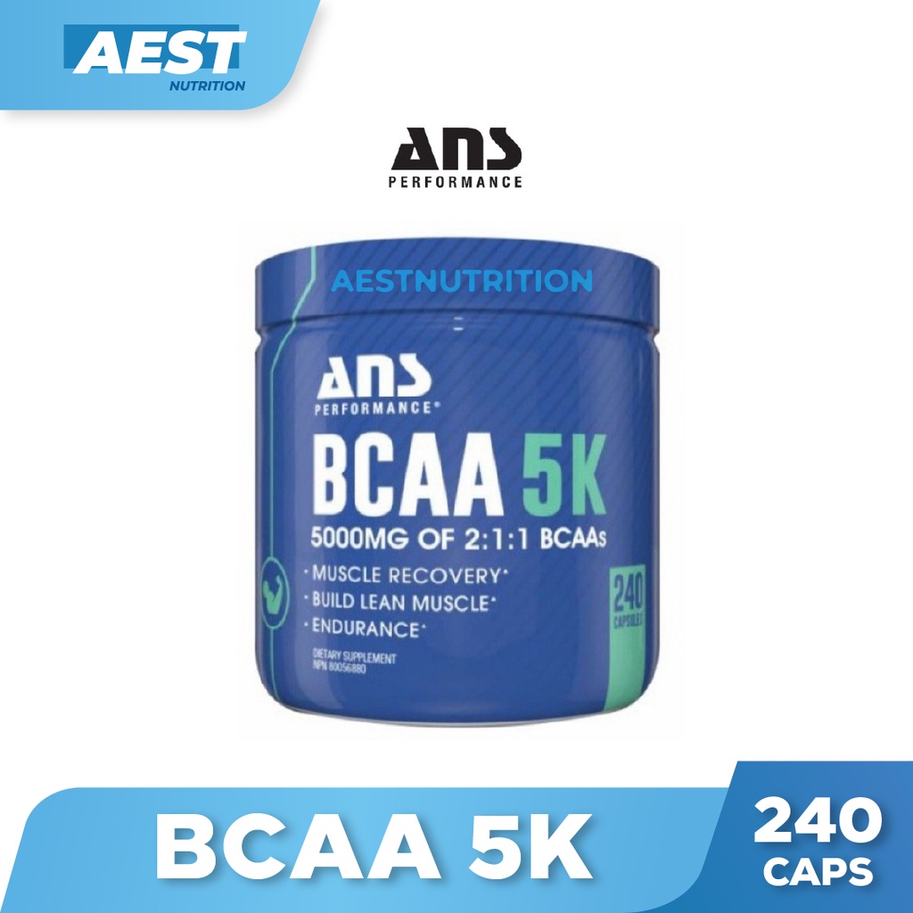 ANS BCAA 5k 240 Capsules ANS Performance BCAA Kapsul