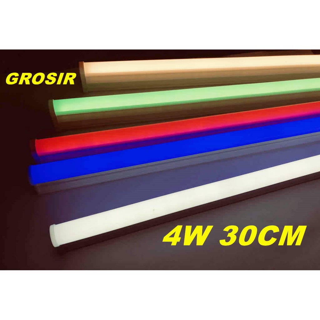 Lampu TL Neon T5 LED 4W 30cm 60cm 90cm 120cmPutih