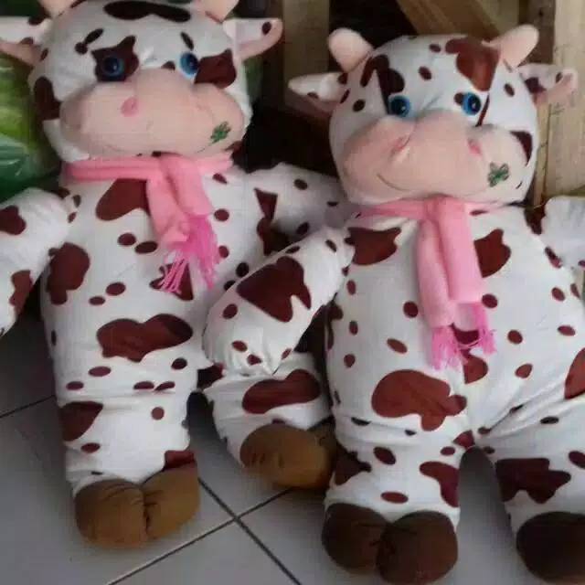 Boneka sapi berdiri size:XL