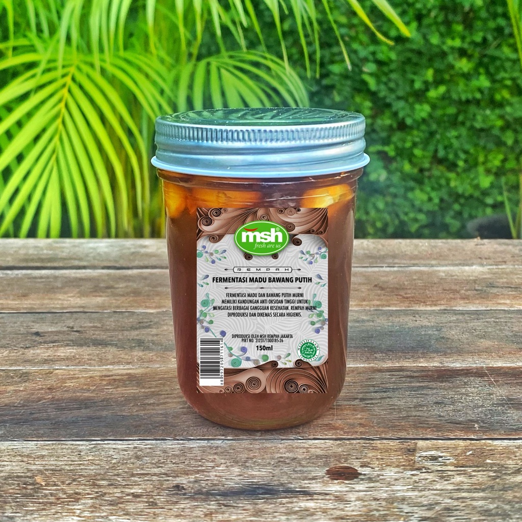 

MSH Fermentasi Madu Bawang Putih 150ml