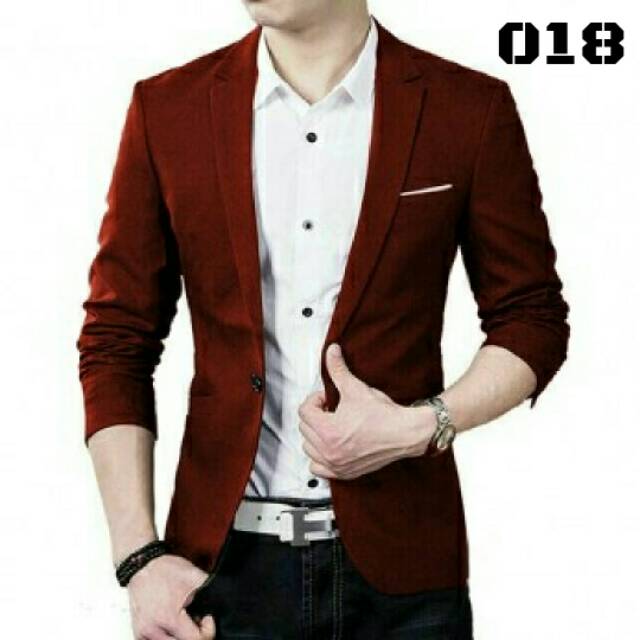 Blazer merah ati