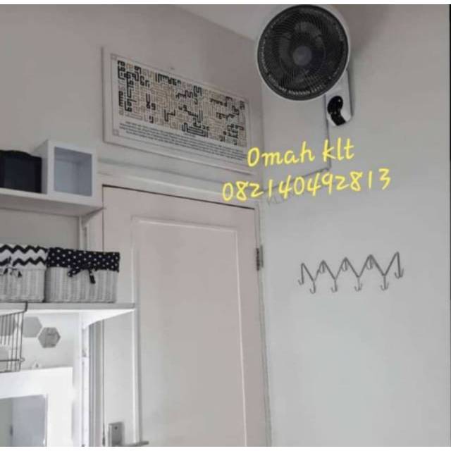 kipas angin dinding dengan remote wall fan KRIS type silent
