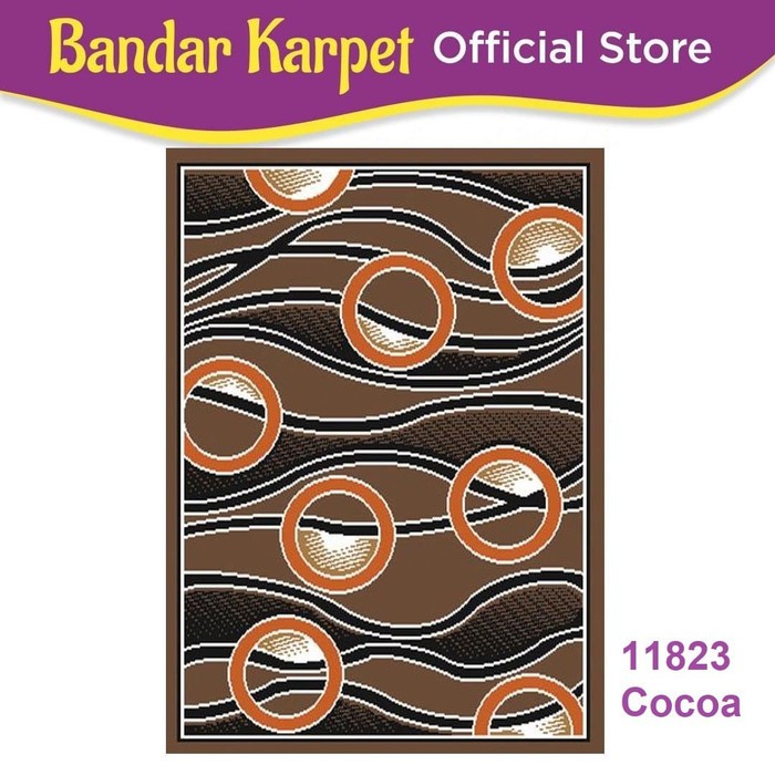 Karpet Lantai Momento Ukuran 160 x 210 kamar bulu tebal - 11823 Bord