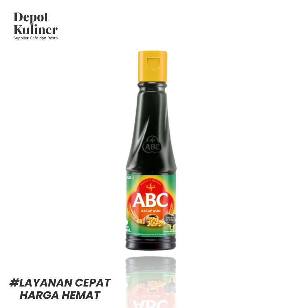 Kecap Asin ABC 133ML Botol Plastik