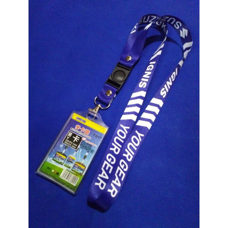 

TALI ID CARD SUZUKI LANYARD PRINTING BISA SATUAN-READY STOCK