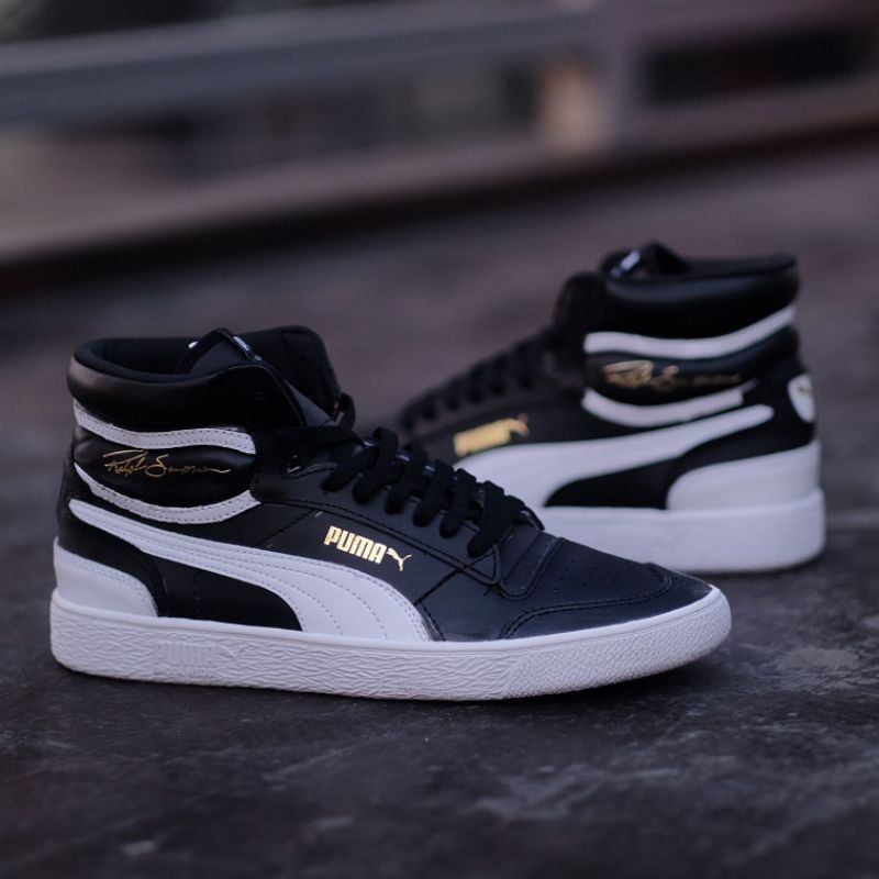 PUMA RALPH SAMPSON HIGH BLACK WHITE