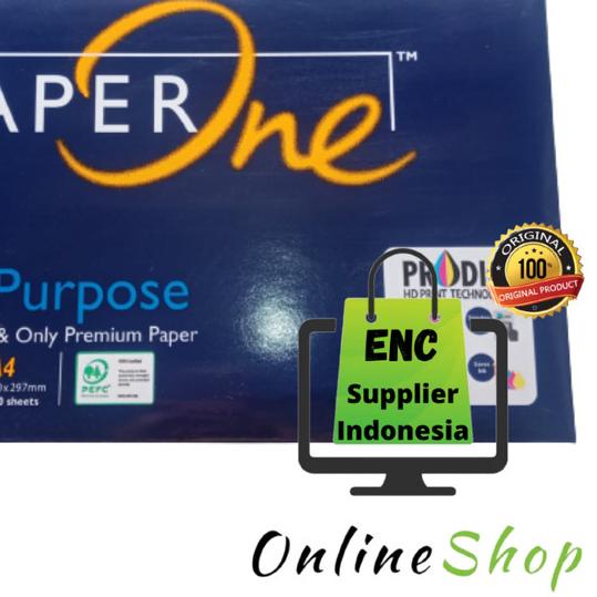

➵ kertas hvs a4 80 gram paper one 80gr paperone - tidak bubblewra ➫