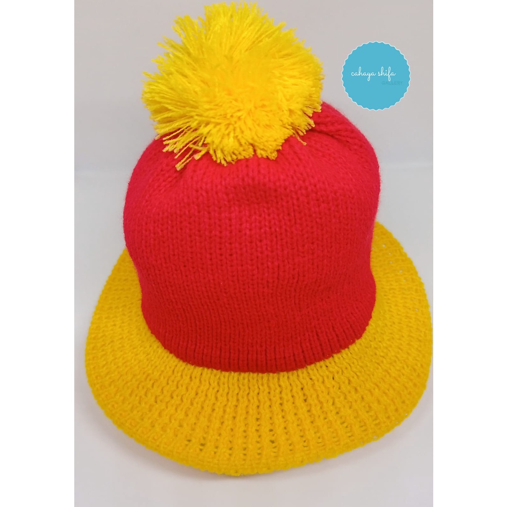 KUPLUK TOPI ANAK 2 WARNA / BEANIE HAT KIDS / KUPLUK TOPI LUCU