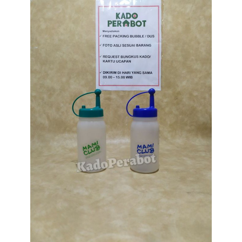 botol kecap mami club  300ml- botol saus refil - tempat kecap manis