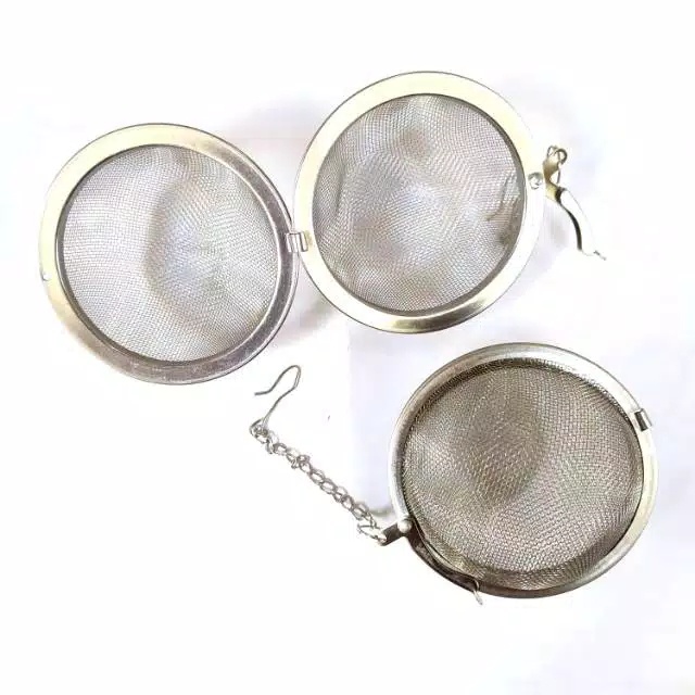 SARINGAN TEH BULAT STAINLESS saringan unik saringan teh saringan gantung saringan murah