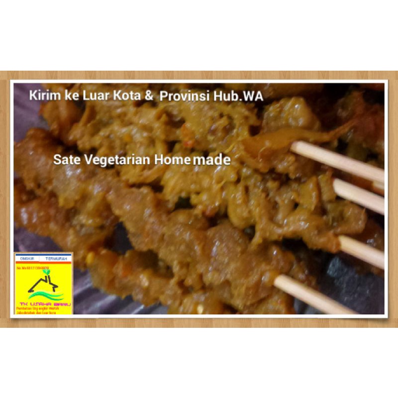 

Sate Vegetarian 10 Tusuk Home made