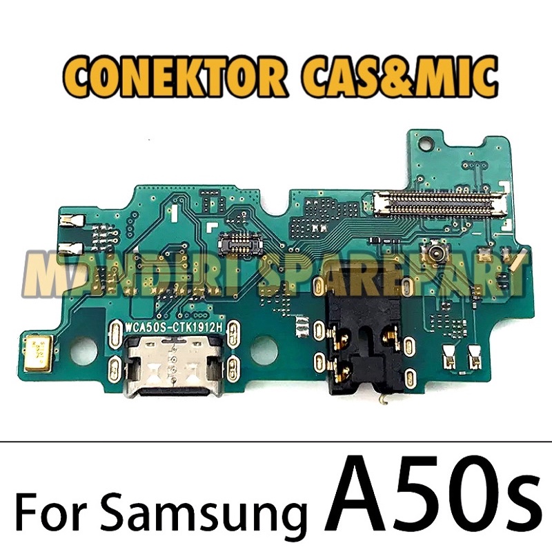 Connector charger Samsung A50s / Papan pcb Charger A50s A507F new