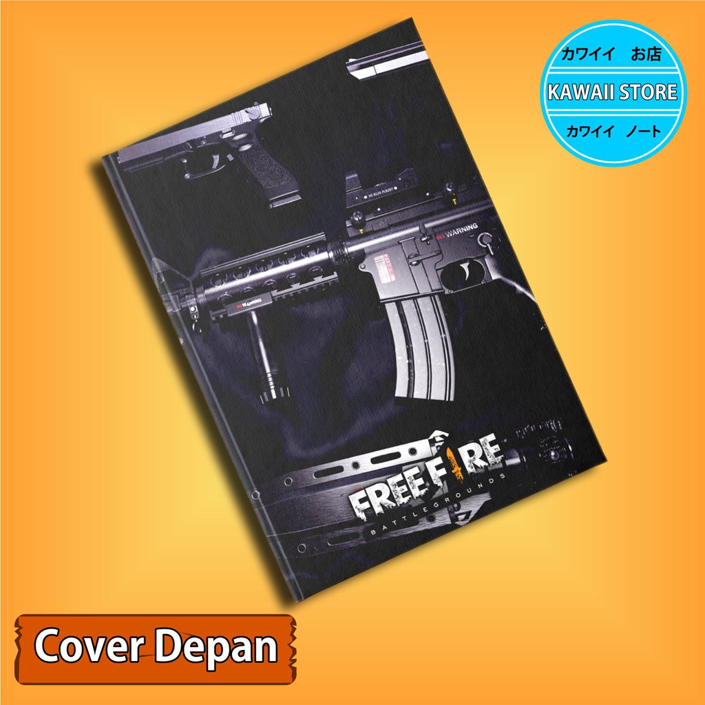 

Notebook / Pocket book Hard Cover game FF WEAPON A uk A5 & A6 / Notes Book