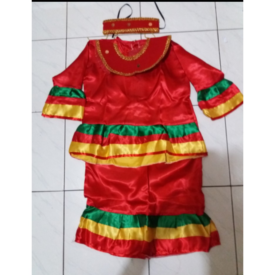 Baju betawi ronggeng size XL