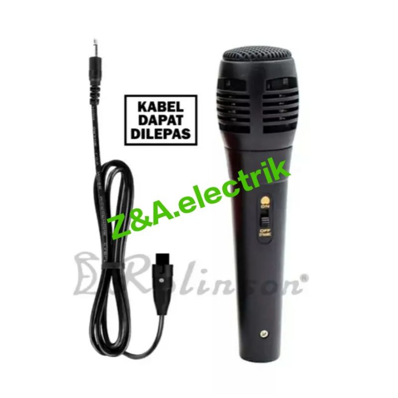 MIC RL-01 Mic Kabel Murah Rolinson MICROPHONE