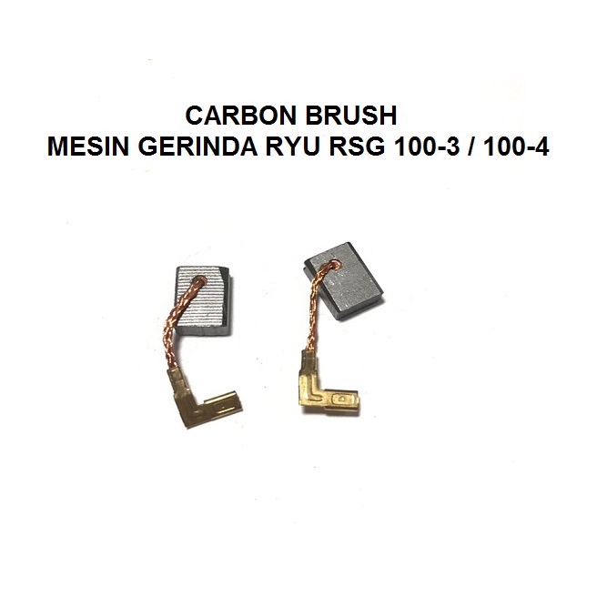 Carbon Brush Mesin Gerinda Ryu RSG 100-3 / 100-4 - Kul Arang