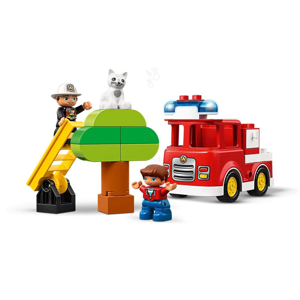 lego duplo town fire truck