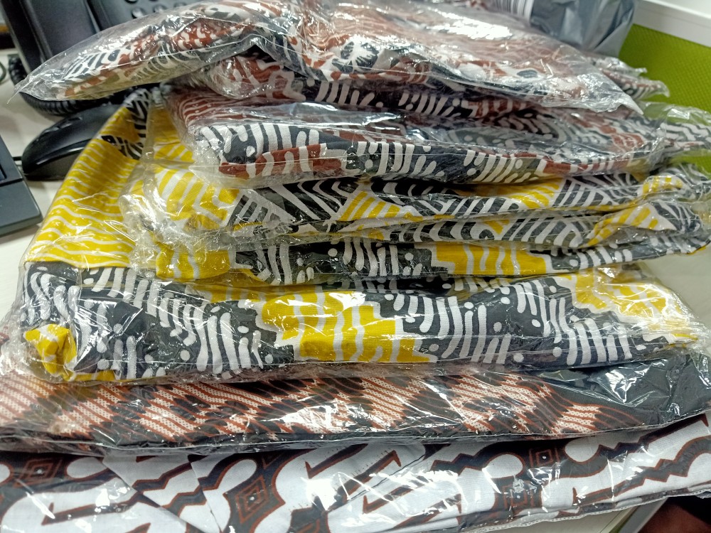 Couple Tunik Lancip Songket #7 Batik Sarimbit Batik Modern Midi Seragam Kantor Muslim Kerja Pesta