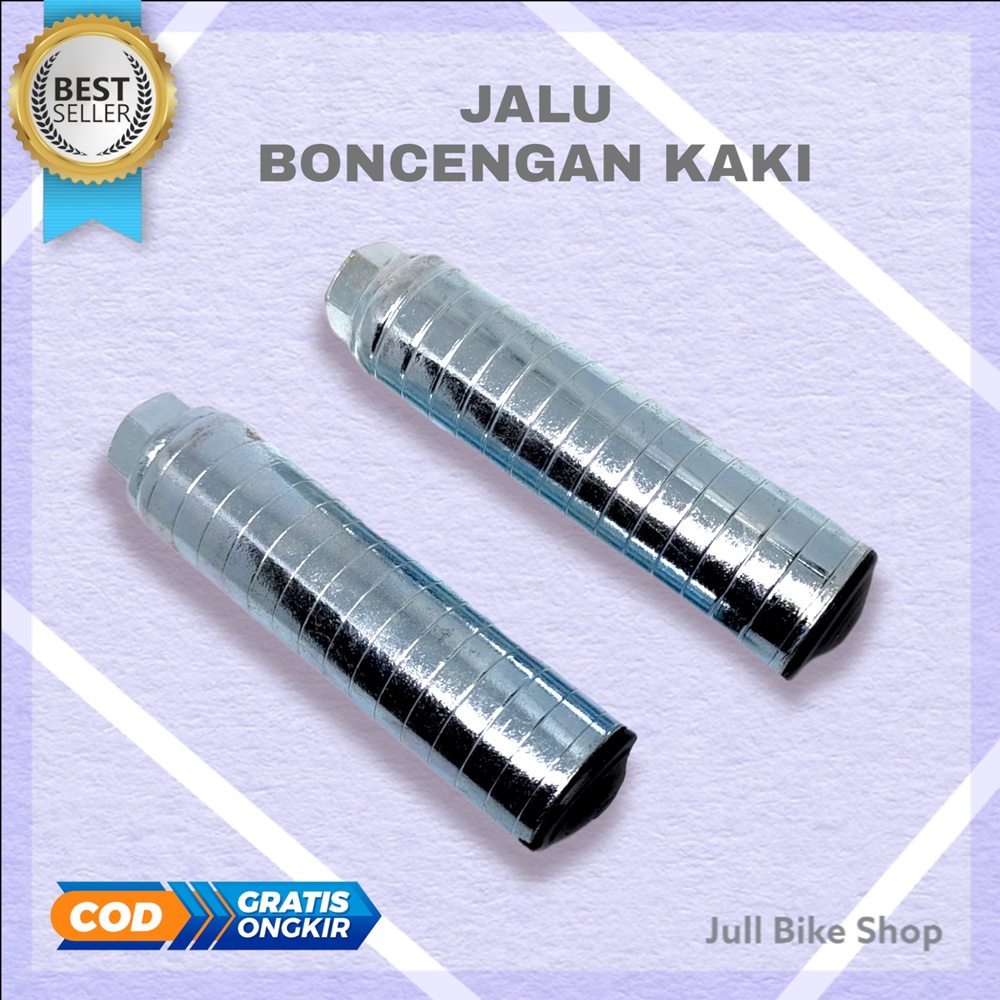 2pcs Jalu sepeda bmx anak lipat kecil pijakan kaki boncengan murah (sepasang)