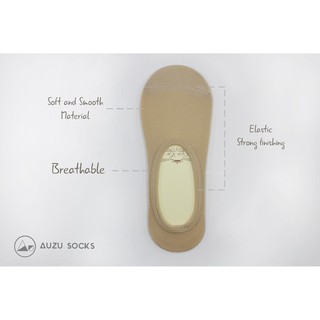 Hidden invisible socks bamboo Multicolor pria  dan wanita 