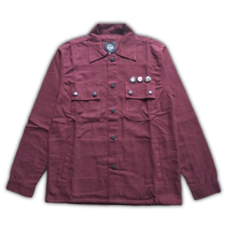 Arfacloth - Field Jacket Maroon - Jaket Semi Parka